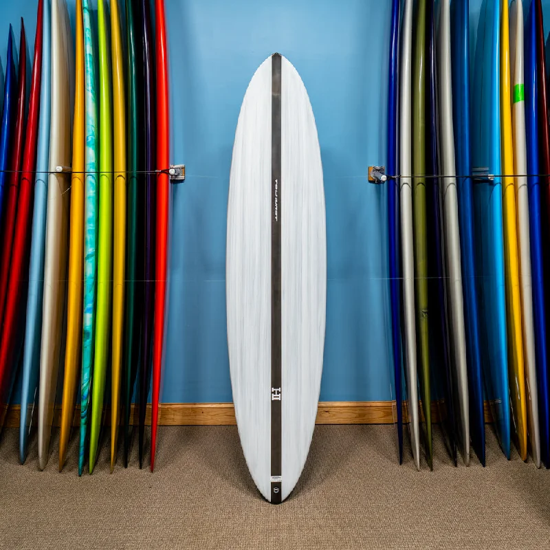 longboards with great durability for rough surf-Harley Ingleby Mid 6 Thunderbolt Black 7'6"