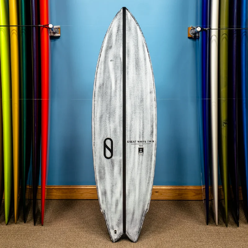 longboards for controlled, long rides-Slater Designs Great White Twin Firewire Volcanic 5'10"