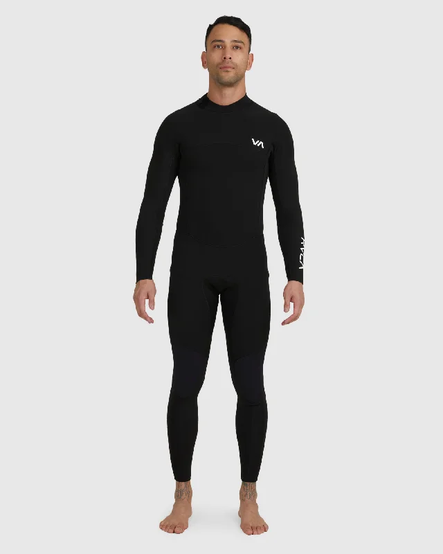 wetsuits with minimal water absorption-Mens 3/2mm Balance Back Zip Wetsuit