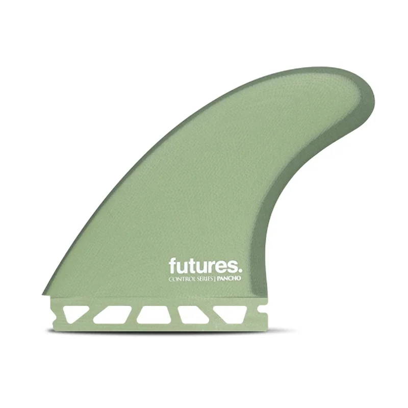 Futures Pancho Control Tri Surfboard Fins - Large/Green