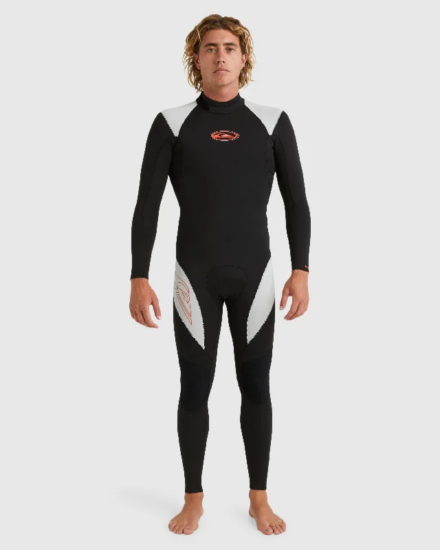 wetsuits for maximum freedom of movement-Mens 3/2mm Everyday Saturn Back Zip Wetsuit