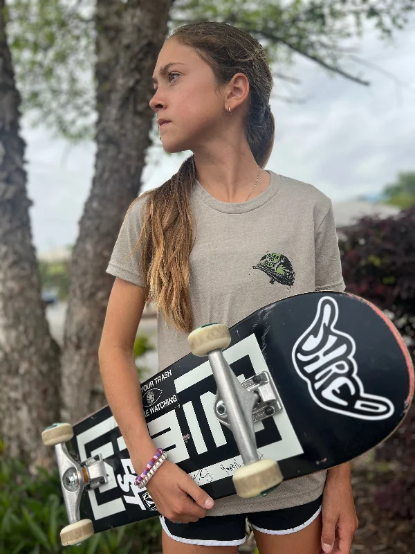 surfboards for lightweight riders-WBZ Youth Full Metal T-shirt