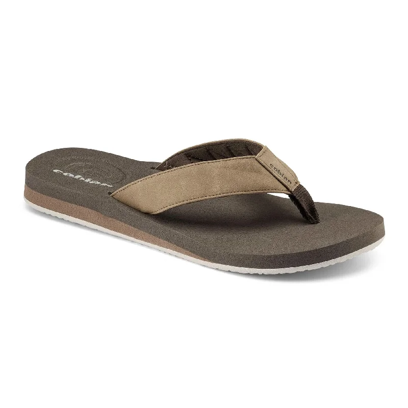 surfboards with improved paddling efficiency-Cobian Mens Floater 2 Cement Sandals