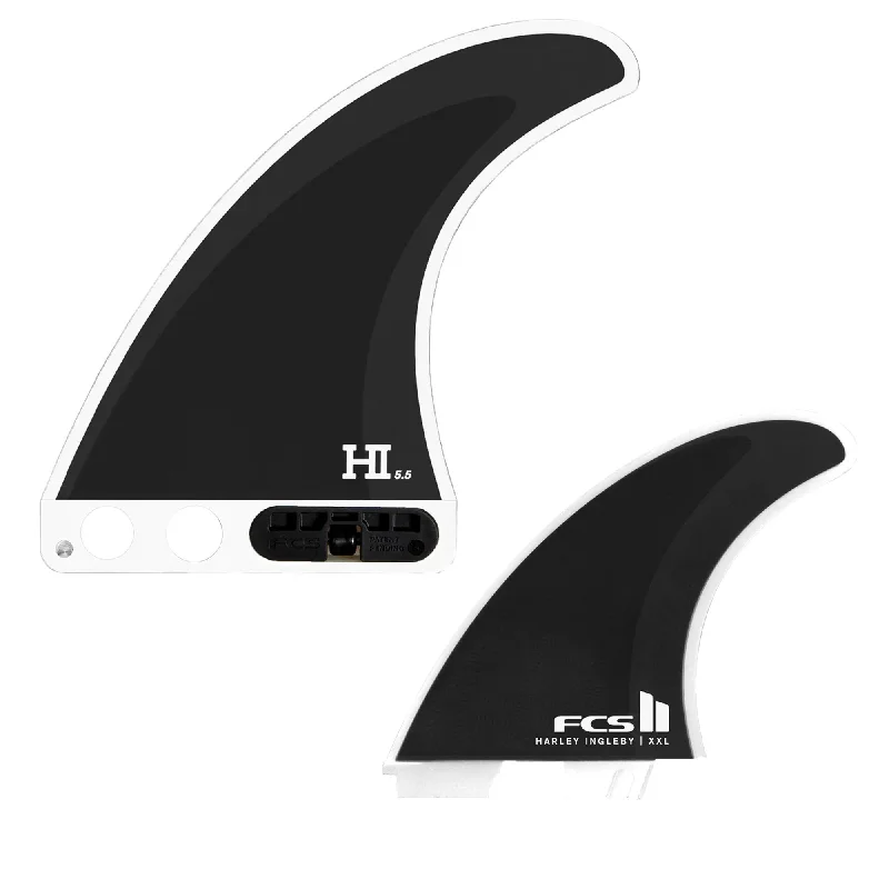 FCS II Harley Ingleby 2+1 Surfboard Fins - X-Large/Black