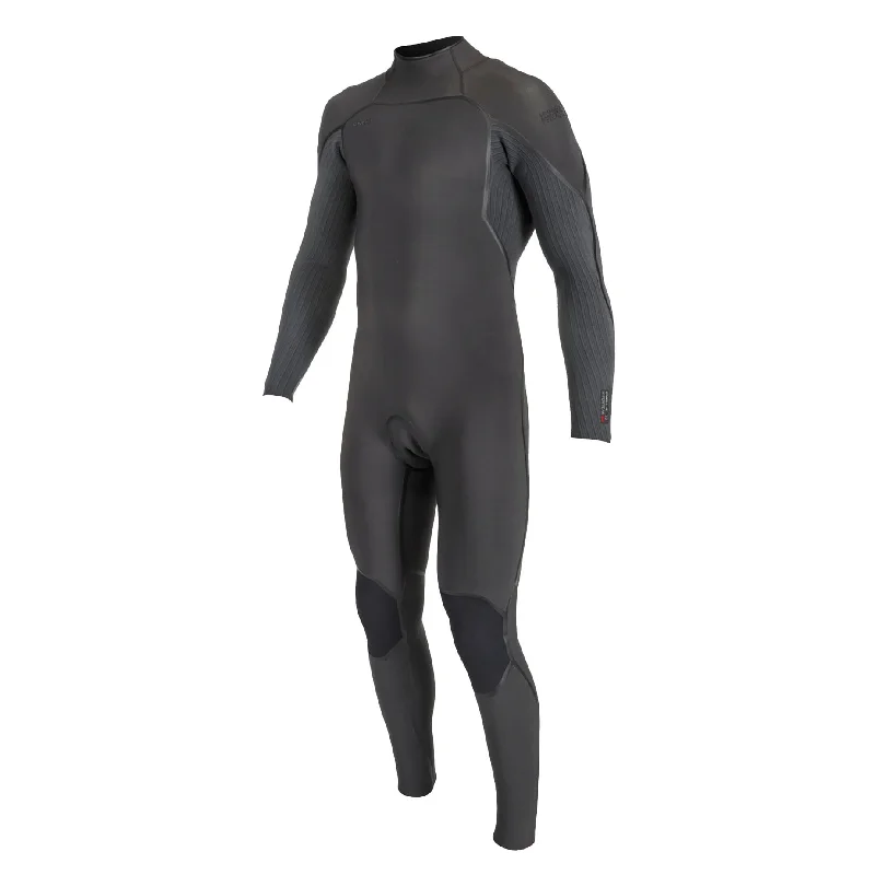 wetsuits for professional water sports athletes-O'NEILL HYPERFREAK FIRE 3/2 BACK ZIP FULL WETSUIT