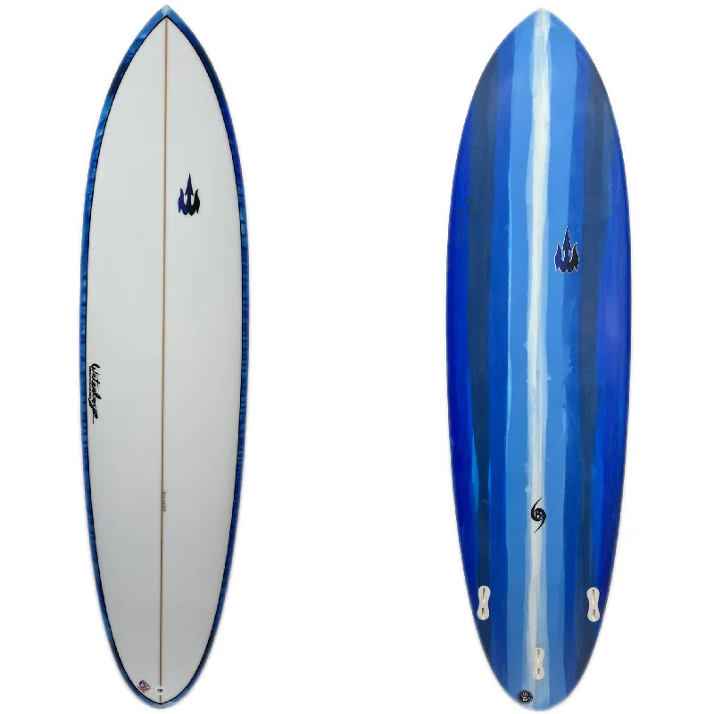 surfboards for aggressive wave charging-WBZ 6'10" Amigo Blue Stripes