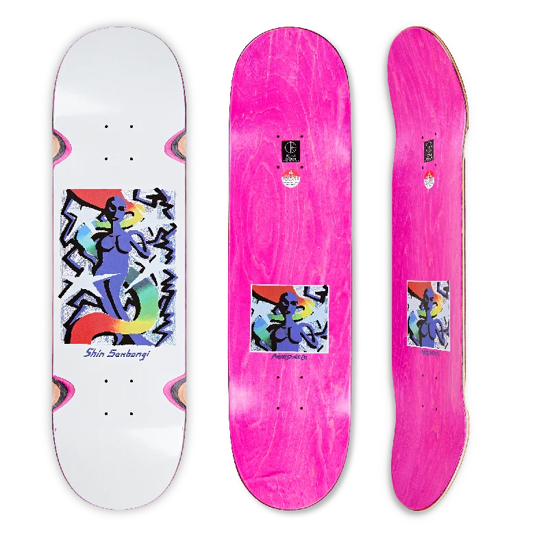 surfboards for deep water-Polar Shin Queen 8.5" Deck