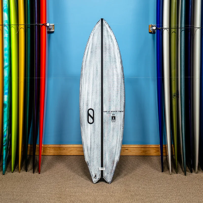 surf longboards for effortless paddling-Slater Designs Great White Twin Firewire Volcanic 5'7"