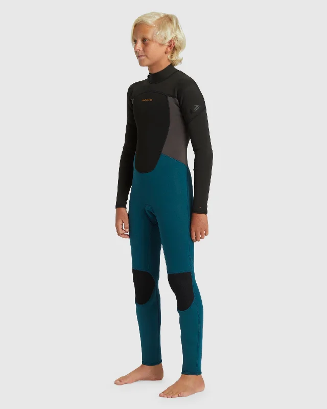 best wetsuits for consistent thermal regulation-Boys 8-16 3/2mm Prologue Back Zip Wetsuit