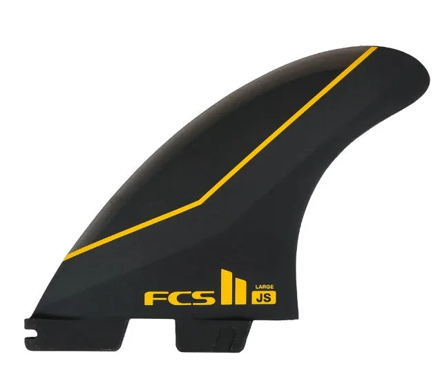 FCS II JS Pc Carbon Tri Fin Set Large