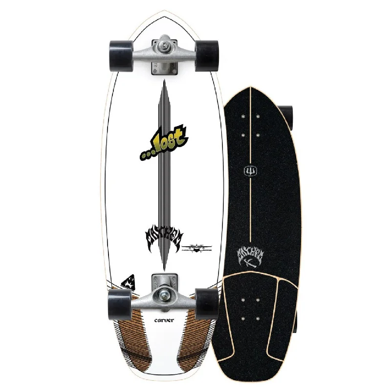 surfboards with good rail-to-rail transitions-Carver x Lost Puddle Jumper 30.5" CX Surfskate