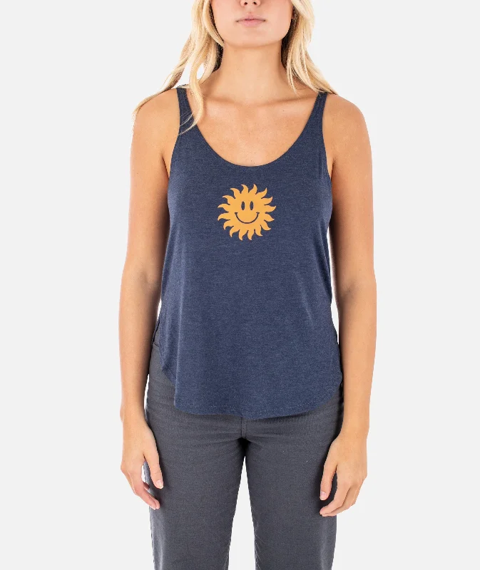 Smiles Tank - Navy