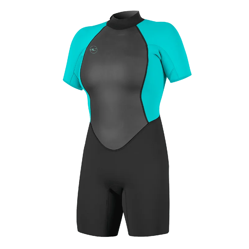 wetsuits for year-round use-O'NEILL REACTOR - 2 2MM BACK ZIP S/S SPRING