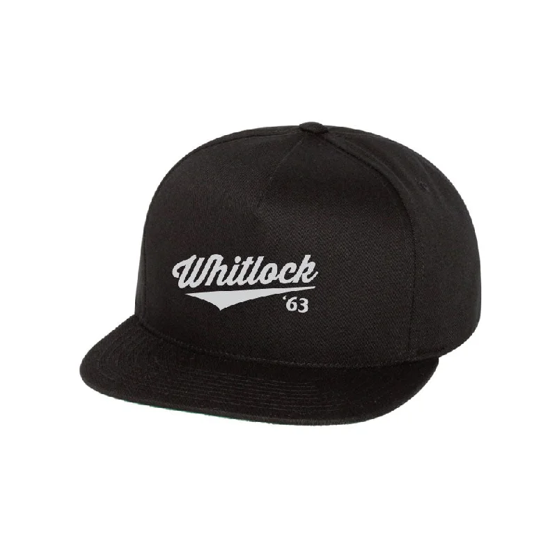 BLACK/SILVER REFLECTIVE - '63 LOGO - SNAPBACK