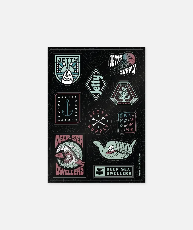 Dwell Sticker Sheet - Assorted