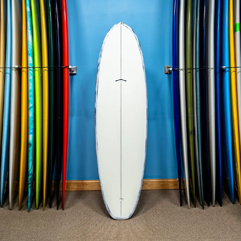 longboards for balance and stability on waves-CJ Nelson Outlier Thunderbolt Black 7'0"