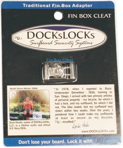 Dockslocks Fin Box Cleat Single