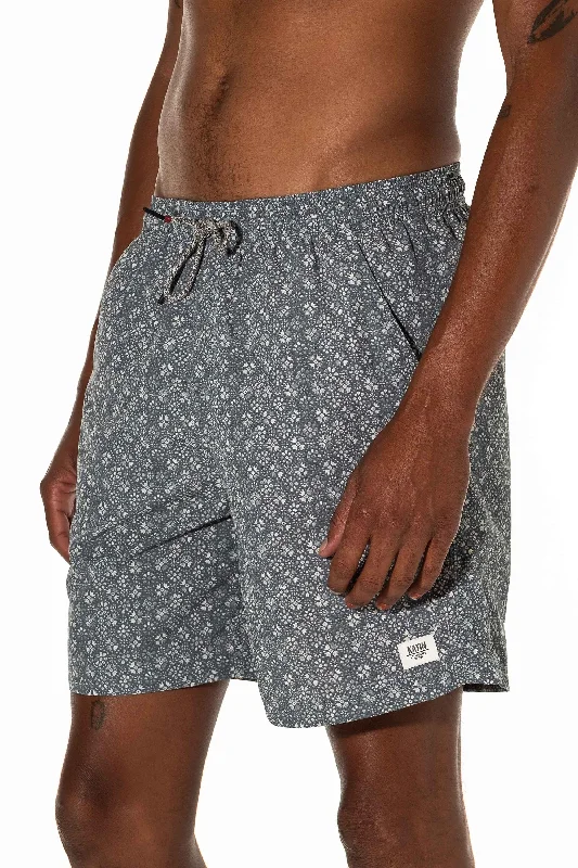 Katin Men's Walter Volley Elastic Swim Trunks