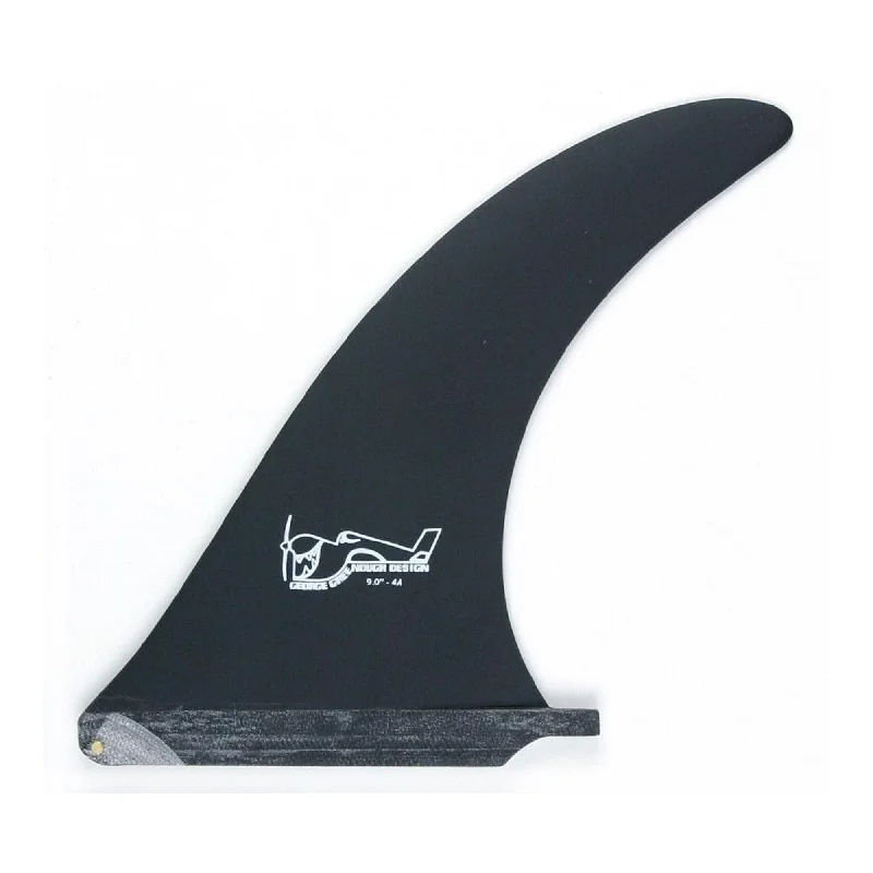 True Ames Greenough 4-A Longboard Fin - 10"/Black