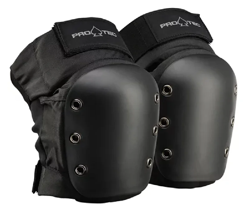 surfboards for high-performance tricks and stunts-Protec Street Knee Pads Open Back Black