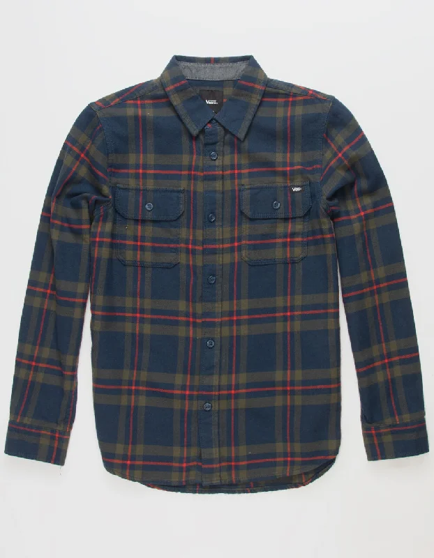 Vans Boys Westminster Long Sleeve Flannel Shirt