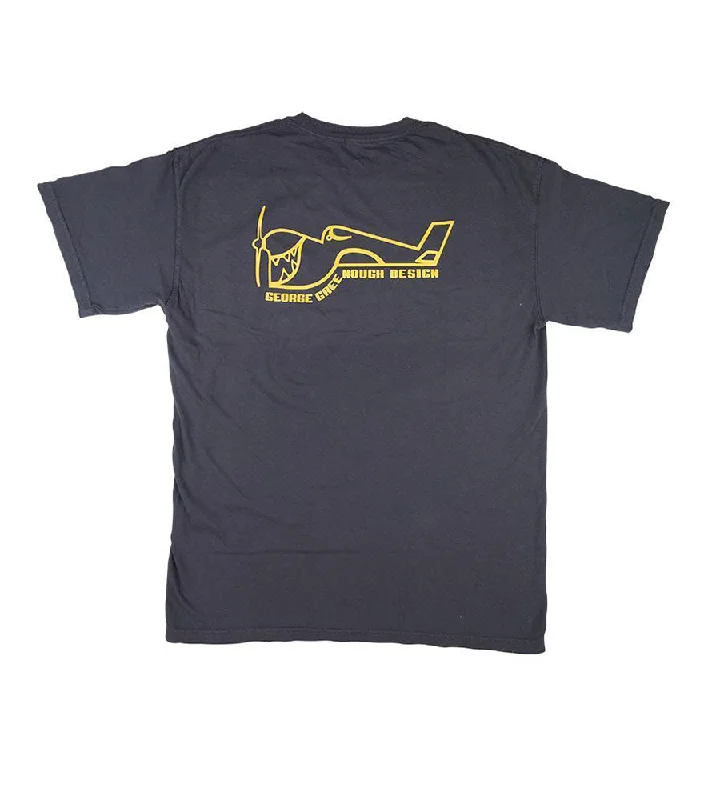 Greenough Airplane Tee Graphite