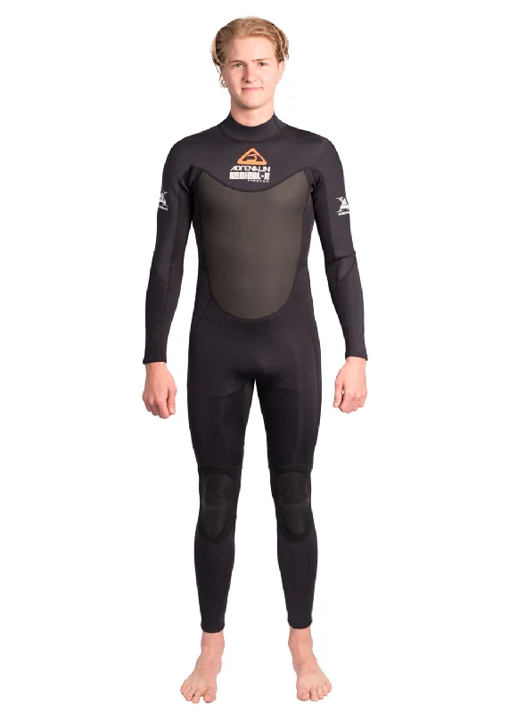 high-performance wetsuits for surfing-Adrenalin Mens Radical X 3/2mm Steamer Wetsuit