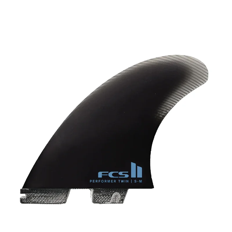 FCS II Performer Performance Glass 2+1 Surfboard Fins - Black