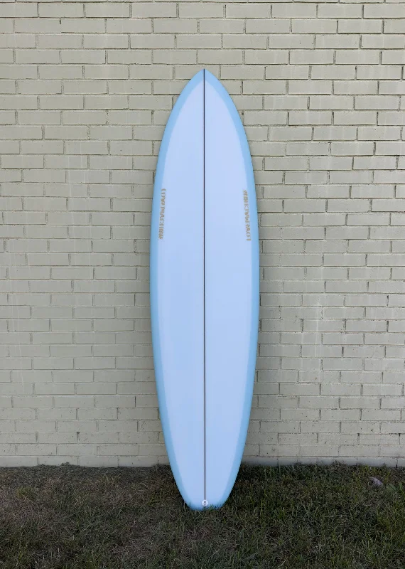 surf longboards for expert control-6'9" Lovemachine Surfboards FM - Light Blue