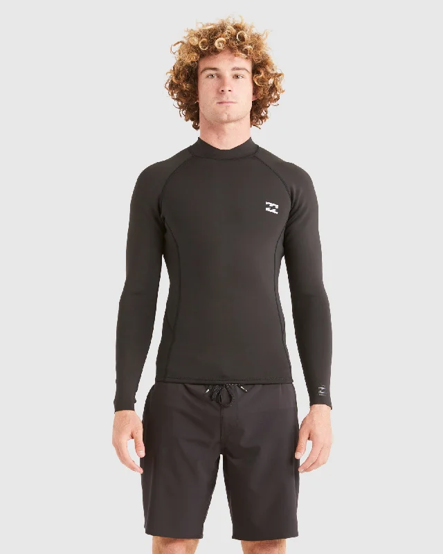 wetsuits with high insulation for warmth-Mens 1/1mm Absolute Back Zip Wetsuit