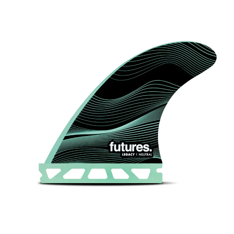 Futures F4 HC Legacy Series Tri Surfboard Fins - Small/Green