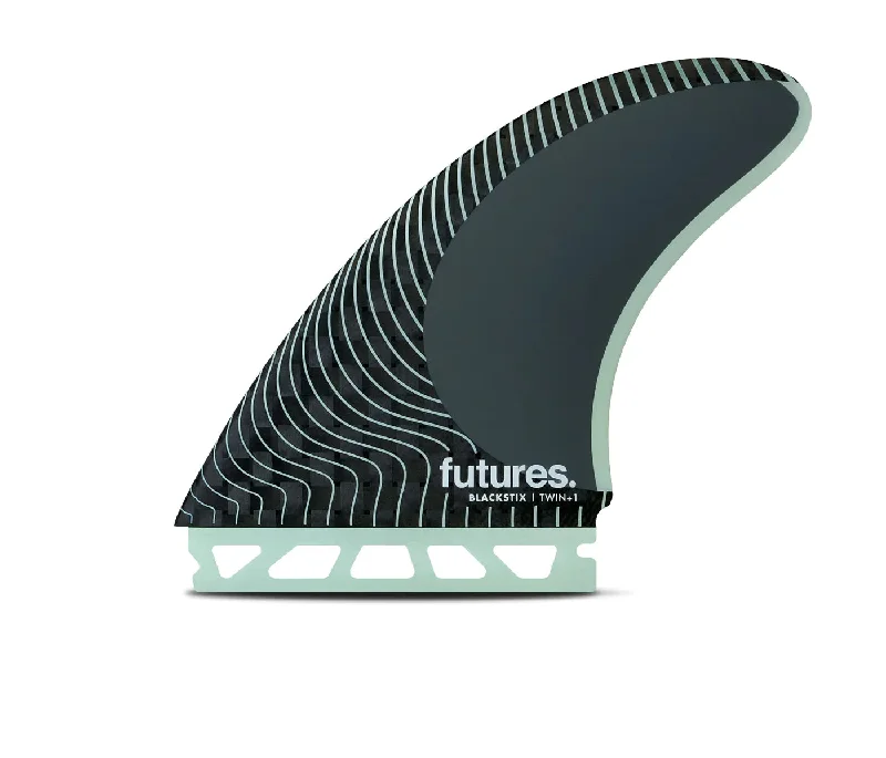 surfboards with reinforced edges for durability-Futures Blackstix Twin + 1 Frost