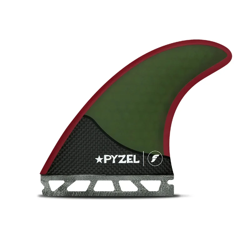 Futures Pyzel HC Tri Surfboard Fins - Medium/Green