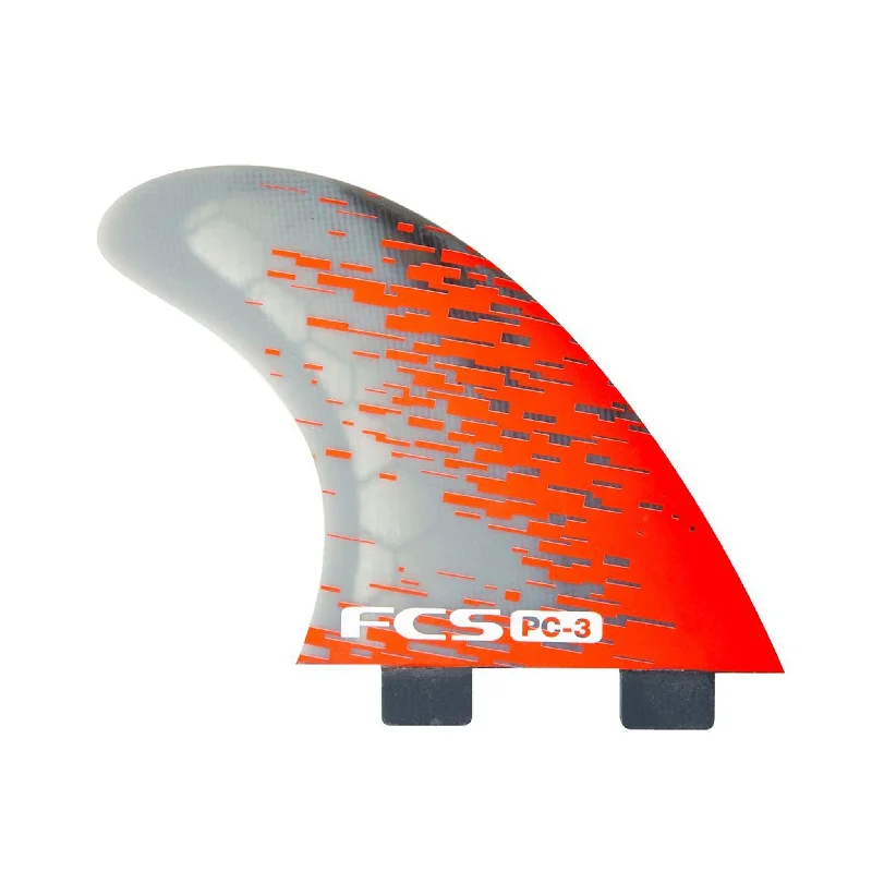 FCS I PC-3 Tri Surfboard Fins - Small/Red