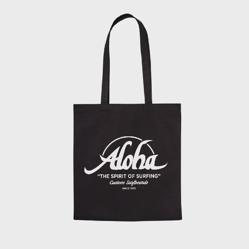 Aloha Tote Bag - Black