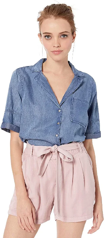 RVCA Women's Inner Thoughts Chambray Shirt