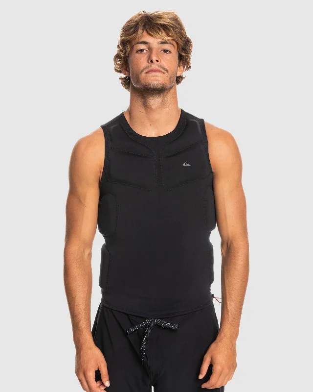 best wetsuits for surfing in cold weather-Mens 1mm Highline Pro Impact Wetsuit Vest