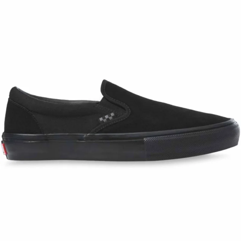 surfboards for quick bottom turns-Vans Skate Slip-On Black/Black