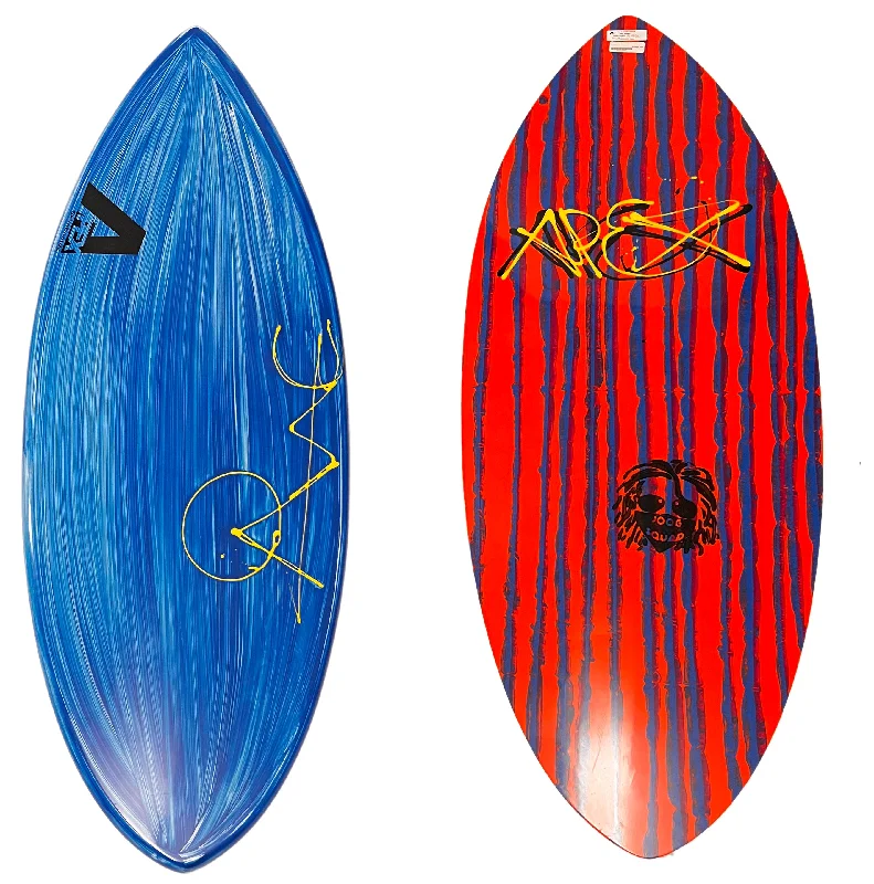 surfboards for better wave generation-Apex 54" AVAC Skimboard Blue Streaks Joog Squad