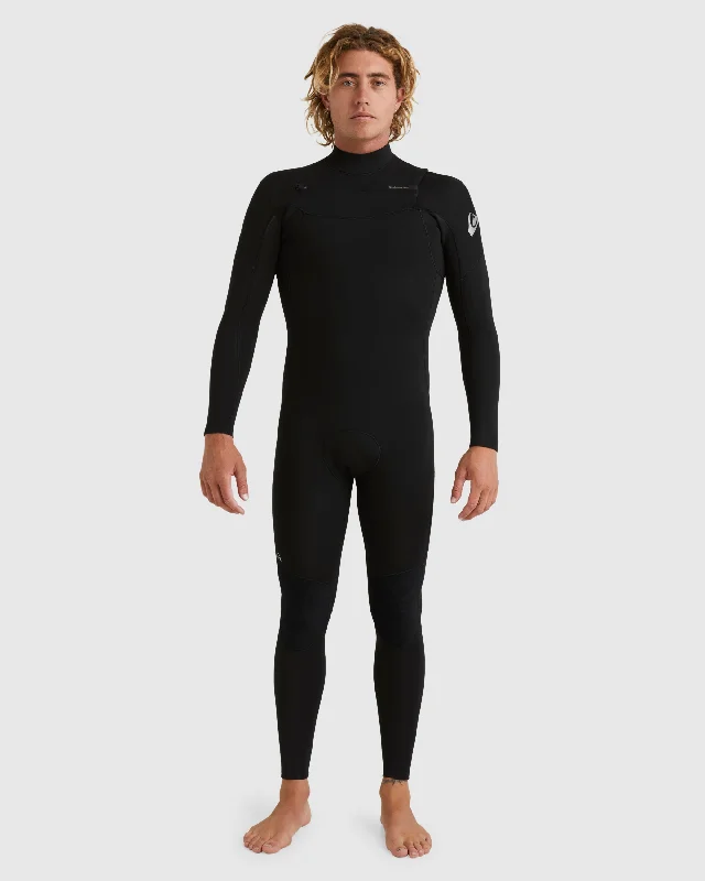 wetsuits for professional water sports athletes-Mens 3/2mm Everyday Sessions Chest Zip Wetsuit