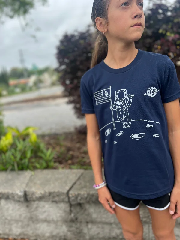 surfboards for beginners and intermediate surfers-WBZ Youth Moonwalker T-shirt