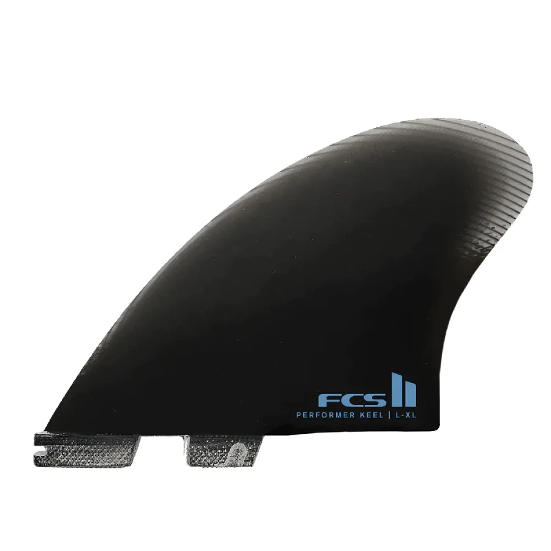 FCS II Performer Keel Performance Glass Twin Surfboard Fins - Black