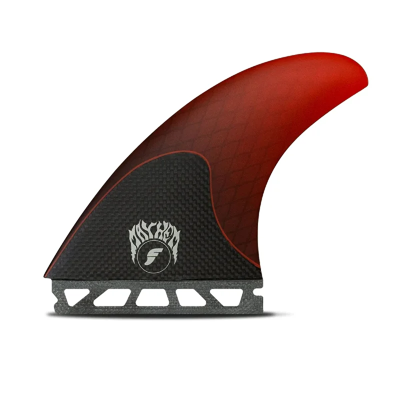 Futures Mayhem 3.0 HC Tri Surfboard Fins - Large/Red