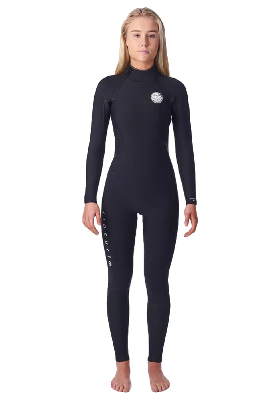 wetsuits with reinforced seams for durability-Rip Curl Womens Dawn Patrol 3/2mm Back Zip Steamer Wetsuit