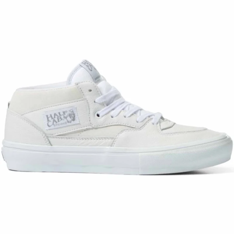 surfboards with reinforced rails for power-Vans Skate Half Cab Daz White/White