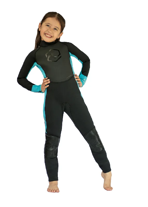 best wetsuits for improved speed and agility-Swiftwater Youth Back Zip 2.5mm Steamer Wetsuit