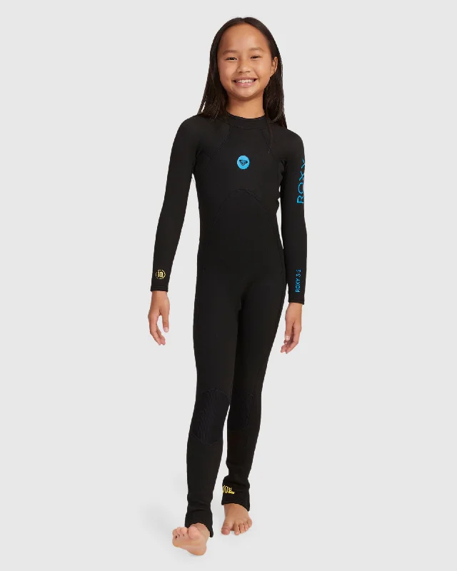 wetsuits with high-quality neoprene material-Girls 8-16 3/2mm Prologue Flatlock Back Zip Wetsuit