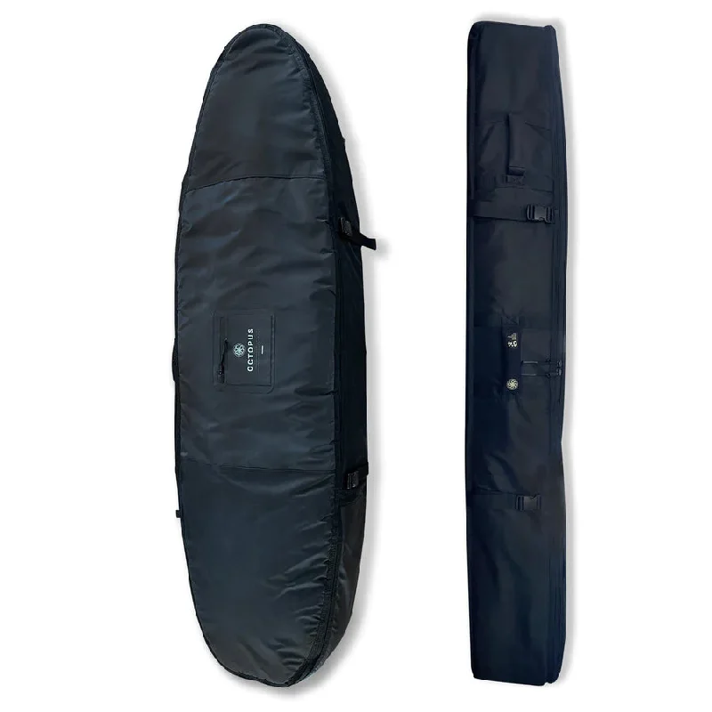 best surfboards for beginners-Octopus 6'4" WREBB Travel Quad