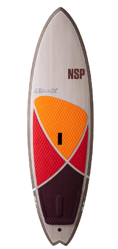 surfboards with extra buoyancy for paddling-NSP SLX DC Surf X SUP