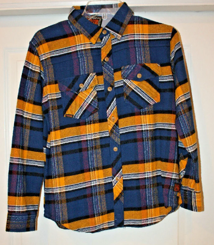 Volcom Boy's Dermot Long Sleeve Flannel Shirt